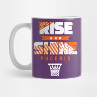 Rise and Shine Phoenix Basketball Mug